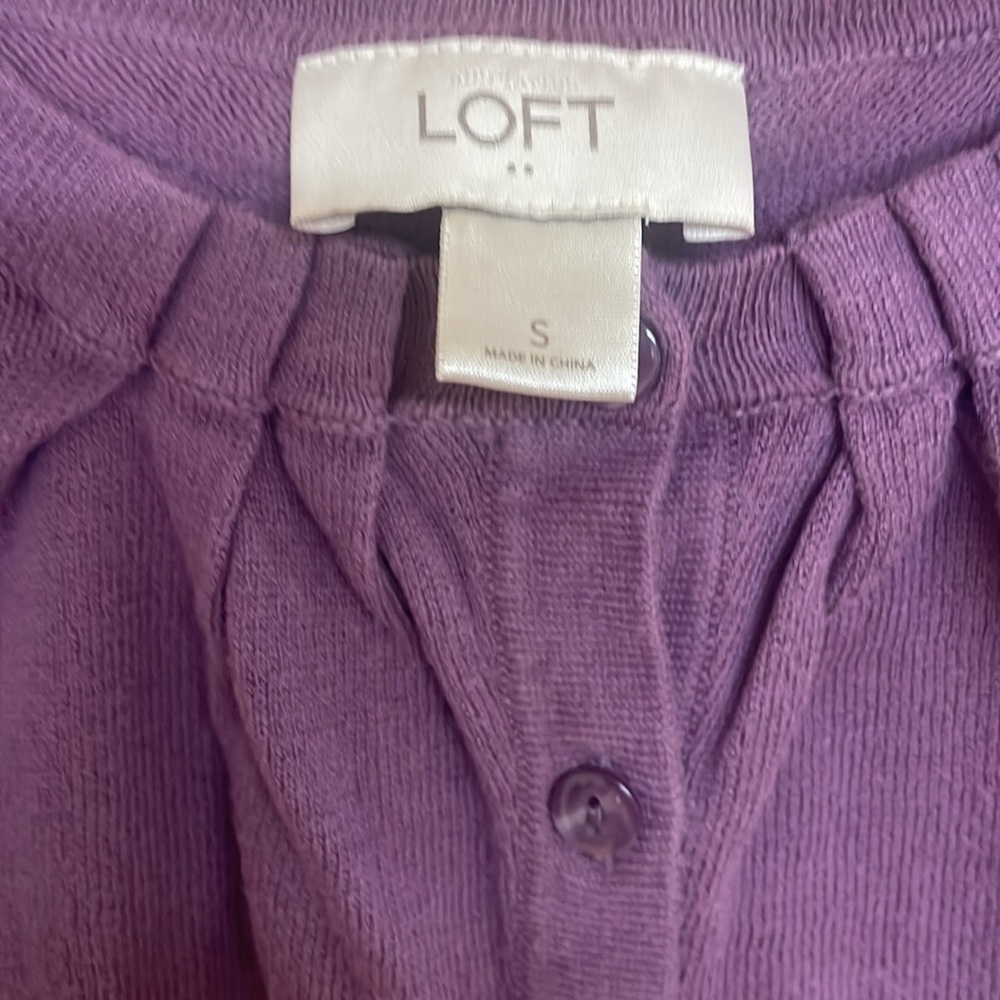 LOFT button down top - Picture 2 of 5